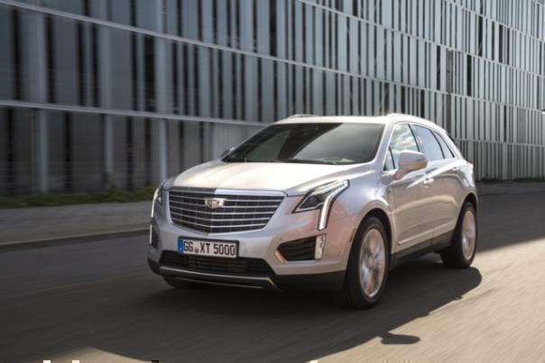 Cadillac XT5.  Foto:Hersteller